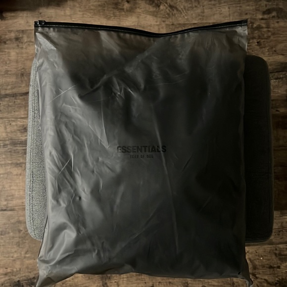 Fear of God Essential Hoodie 2023 Jet BlackColor…….BRAND NEW